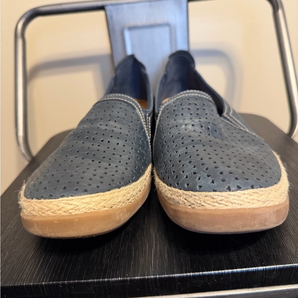 Clarks Blue Espadrilles Sz 11 - Picture 3 of 12